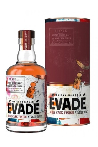WHISKY FRANCE EVADE RED WINE CASK 43% 70CL SERIE LIMITEE