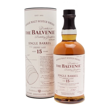 Whisky Ecosse Speyside Sgm Balvenie Single Barrel Sherry Cask 15ans 47.8% 70cl