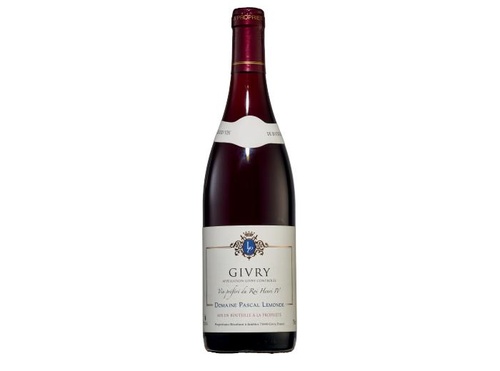 AOP GIVRY Rouge DOMAINE PASCAL LEMONDE 2019