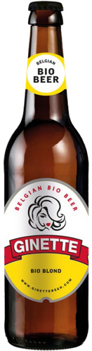 BIERE BELGIQUE GINETTE BLONDE 33CL 4.5% BIO