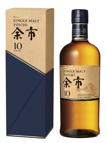 WHISKY JAPON SINGLE MALT YOICHI 10 ANS 45% 70CL
