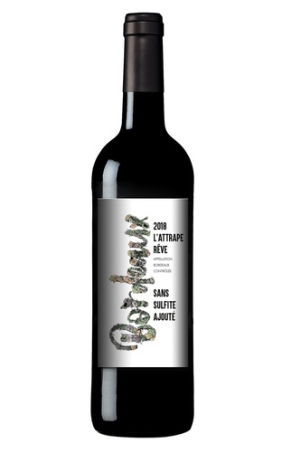 AOP BORDEAUX Rouge L'ATTRAPE REVE 2021 sans sulfite ajouté