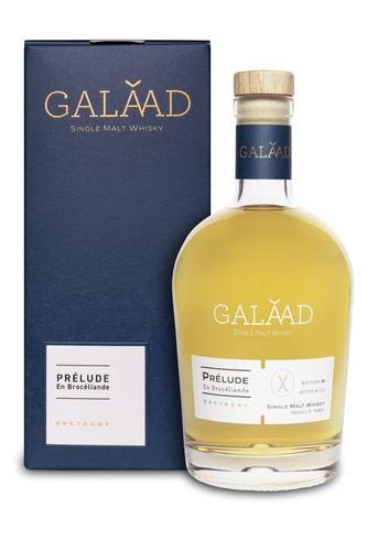 WHISKY FRANCE SINGLE MALT GALAAD PRELUDE EN BROCELIANDE 43% 70CL