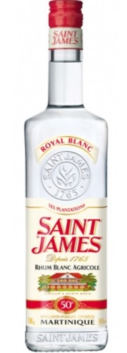RHUM BLANC AGRICOLE MARTINIQUE ROYAL ST JAMES 50% 1 LITRE
