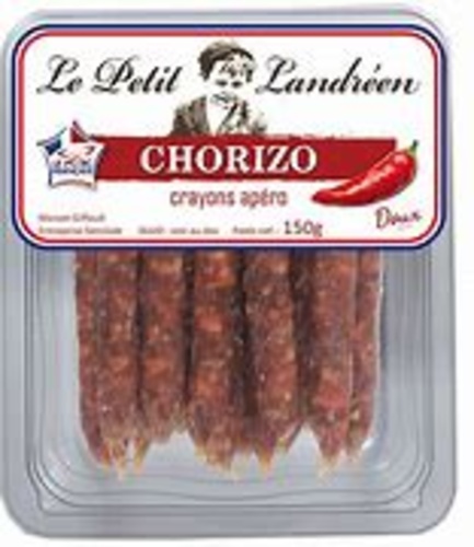 COCHON SANS FRONTIERES - SAUCISSON CRAYON 150 GRAMMES - Chorizo
