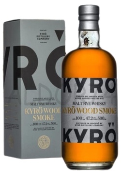 Rye Whisky Finlande Kyro Woodsmoke 47,2% 70cl