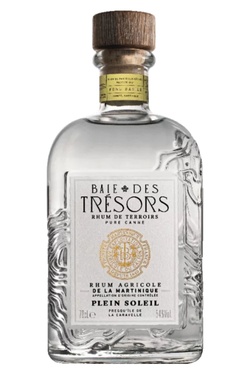 Rhum Agricole Martinique Blanc Baie Des Tresors Plein Soleil 54% 70cl