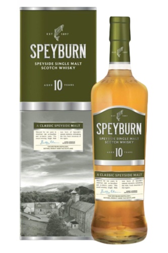 WHISKY ECOSSE SPEYBURN 10 ANS SINGLE MALT ETUI 40% 70CL