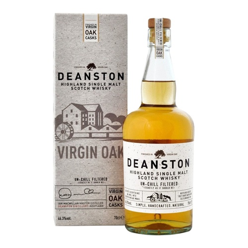WHISKY ECOSSE HIGHLANDS SINGLE MALT DEANSTON VIRGIN OAK 46,3% 70CL