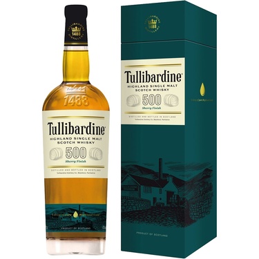 Whisky Ecosse Highlands Single Malt Tullibardine Sherry 500 43% 70cl