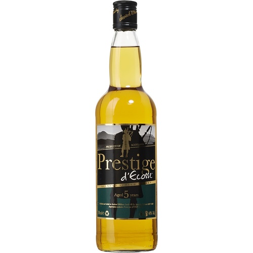 WHISKY ECOSSE BLEND PRESTIGE D'ECOSSE 5 ANS 40 % 70CL