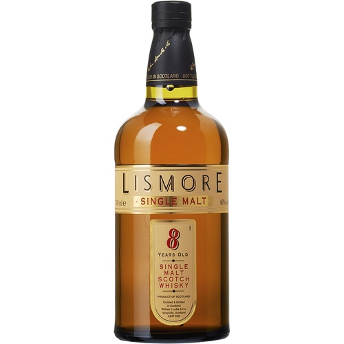 WHISKY ECOSSE HIGHLANDS PURE MALT LISMORE MALT 8 ANS 40% 70CL