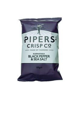 Sdp - Chips Pipers Black Pepper & Sea Salt 150g